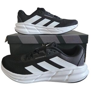 New Adidas Questar 3 Running Shoes Womens Sz 10 / Mens Sz 9 Black White ID8738